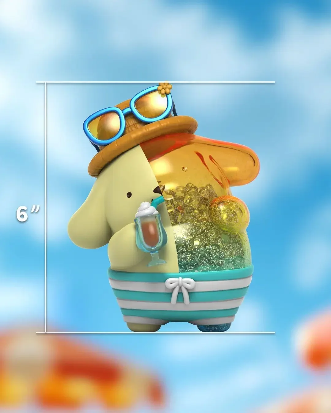 HELLO KITTY - Pompompurin - Figure Sea Breeze Series 15cm